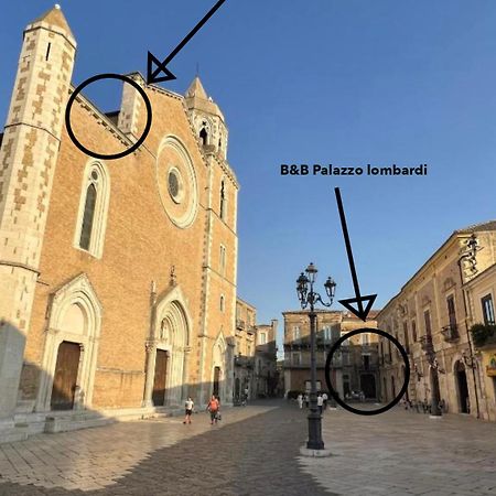 B&B Palazzo Lombardi Lucera Bagian luar foto